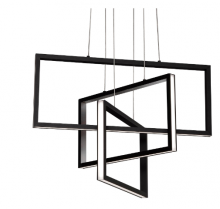 AFX Lighting, Inc. COLP24L30D1BK - COLE PENDANT LED 30W 2800lm 120V