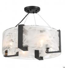 Minka-Lavery 3614-66A - Cloud Break - 4 LT Semi Flush