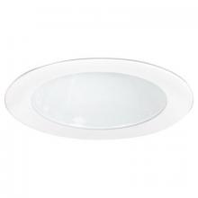 Nora NL-426W - 4",LV,FRST FLAT SHWR TRIM WHT