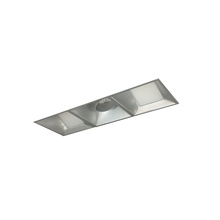 Nora NMIOTL-13-NF-AWW-50X-10-HZ - Iolite MLS 3-Head Trimless Reflector Kit, 5000K, 1000lm, Haze Adj. Snoot/Wall Wash Trims
