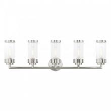 Livex Lighting 10365-05 - 5 Lt Polished Chrome Bath Vanity