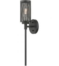 Livex Lighting 14121-04 - 1 Lt Black Wall Sconce