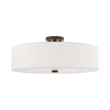Livex Lighting 52141-92 - 5 Lt English Bronze Ceiling Mount