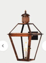 The Coppersmith GT36G - Georgetown 36 Gas WITH FLUTED TOP-BRONZE