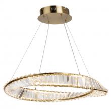 Artcraft AC6720BB - Stella 40W LED Pendant Brushed Brass