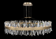 Kalco Allegri 030257-010 - Glacier 60 Inch LED Round Pendant