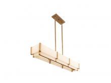 Savoy House 1-2330-5-60 - Orleans 5-Light Linear Chandelier in Distressed Gold