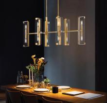 Savoy House 1-9773-12-322 - Winfield 12-Light Linear Chandelier in Warm Brass
