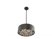 Savoy House 6-1272-4-50 - Azores 4-Light Convertible Semi-Flush or Pendant in Black Cashmere