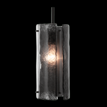 Hammerton LAB0044-12-GP-FG-001-E2 - Textured Glass Pendant - 12-Inch