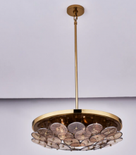 Kalco 521555PWB - Hortensia 24 In Pendant, 5 Light