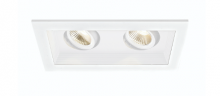 WAC US MT-3LD211NA-W930WT - Mini Multiple LED Two Light New Construction Housing with Trim and Light Engine