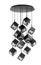 WAC US PD-29315R-BK - Ice Cube Chandelier Light