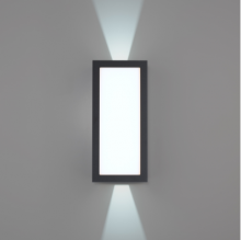 WAC US WS-W230511-CS-BK - Window Wall Sconce, Adjustable beam