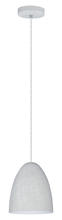 Eglo 94352A - 1 LT Mini Pendant w/ Grey Finish & Grey Shade