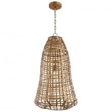 Cyan Designs 10685 - Grid Beacon Pendant Antique Brass