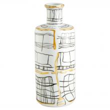 Cyan Designs 11429 - Lindus Vase Black & White - Small