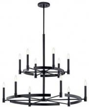 Kichler 52428BK - Chandelier 12Lt