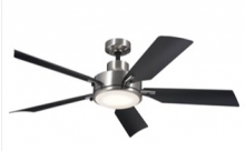 Kichler 330057BSS - 56 Inch Guardian Fan