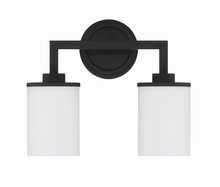 Crystorama BRY-8002-BF - Bryant 2 Light Black Forged Sconce
