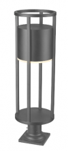 Z-Lite 517PHB-533PM-BK-LED - 1 Light Outdoor Pier Mounted Fixture