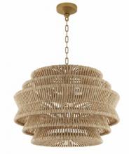 Visual Comfort & Co. Signature Collection CHC 5016AB/NAB - Antigua Medium Drum Chandelier
