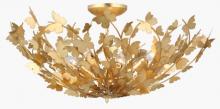 Visual Comfort & Co. Signature Collection JN 4405G - Farfalle Large Semi-Flush Mount