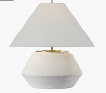Visual Comfort & Co. Signature Collection TOB 3605PW-L - Aten 23" Table Lamp