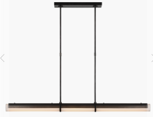 Visual Comfort & Co. Signature Collection KW 5225BZ-WG - Precision Large Linear Chandelier