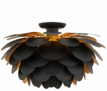 Visual Comfort & Co. Signature Collection CHC 4164MBK/G - Cynara XL Flush Mount