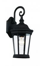 Trans Globe 40400 BK - 1LT WALL LANTERN-SML-BK-BEVELE