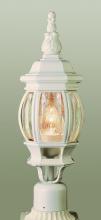 Trans Globe 4060 WH - 1LT SMALL POST MOUNT-OUTD-BEVE