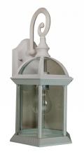 Trans Globe 4181 WH - 1LT WALL-SML-DOWN-OUTD-BVLD GL