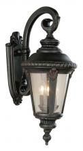 Trans Globe 5044 RT - 3LT MD DOWN WALL BRACKET OUTD