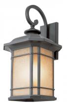 Trans Globe 5822 BK - 3LT WALL-LRG-OUTD-LINEN GLASS
