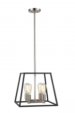 Trans Globe 10464 BK/BN - Adams 15" wide Pendant