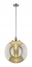 Innovations Lighting 201S-PN-G208-18 - Beacon - 1 Light - 18 inch - Polished Nickel - Stem Hung - Pendant