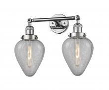 Innovations Lighting 208-PC-G165 - Geneseo - 2 Light - 17 inch - Polished Chrome - Adjustable Bath Vanity Light
