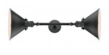 Innovations Lighting 208L-BK-M10-BK - Briarcliff - 2 Light - 10 inch - Matte Black - Adjustable Bath Vanity Light