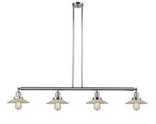 Innovations Lighting 214-PC-G2-LED - Halophane - 4 Light - 53 inch - Polished Chrome - Stem Hung - Adjustable Island Light