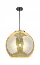 Innovations Lighting 221-3S-BAB-G128-18 - Athens - 3 Light - 18 inch - Black Antique Brass - Cord hung - Pendant