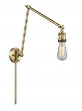 Innovations Lighting 238-AB - Bare Bulb - 1 Light - 5 inch - Antique Brass -Adjustable Swing Arm