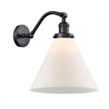 Innovations Lighting 515-1W-BK-G41-L - Cone - 1 Light - 12 inch - Matte Black - Adjustable Sconce