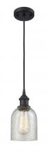 Innovations Lighting 516-1P-BK-G259 - Caledonia - 1 Light - 5 inch - Matte Black - Cord hung - Mini Pendant