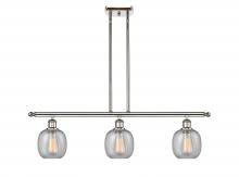 Innovations Lighting 516-3I-PN-G104 - Belfast - 3 Light - 36 inch - Polished Nickel - Cord hung - Island Light