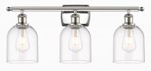 Innovations Lighting 516-3W-PN-G558-6CL - Bella - 3 Light - 26 inch - Polished Nickel - Bath Vanity Light