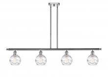 Innovations Lighting 516-4I-PC-G1213-6 - Athens Deco Swirl - 4 Light - 48 inch - Polished Chrome - Cord hung - Island Light