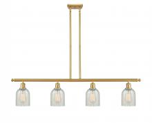 Innovations Lighting 516-4I-SG-G2511 - Caledonia - 4 Light - 48 inch - Satin Gold - Cord hung - Island Light