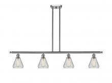Innovations Lighting 516-4I-SN-G275 - Conesus - 4 Light - 48 inch - Brushed Satin Nickel - Cord hung - Island Light