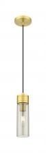 Innovations Lighting 617-1P-SG-G617-8SM - Boreas - 1 Light - 3 inch - Satin Gold - Cord Hung - Mini Pendant